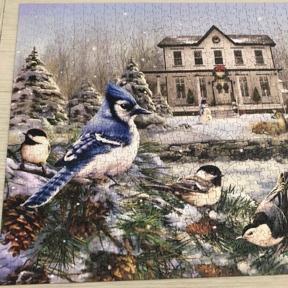 Country House Birds 1000 Piece Puzzle - Picture 7 of 8